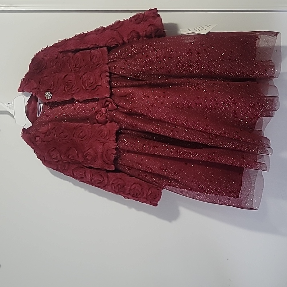 NWT Burgundy 2 piece Blue Beri Blvd Dresd
